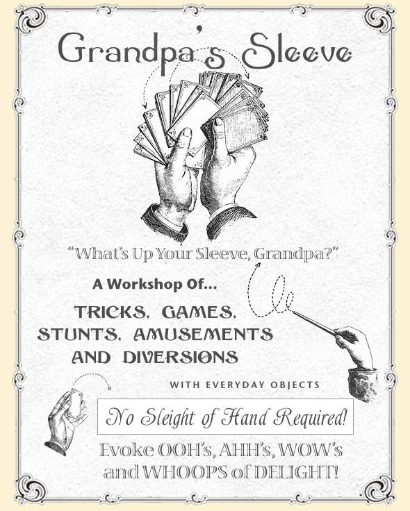 Magic - What's up your sleeve, grandpa? magic