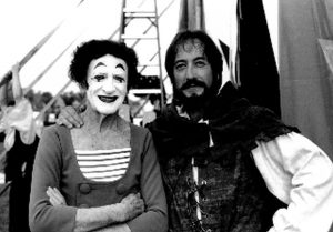Marceau and Robin Hood at Smirkus